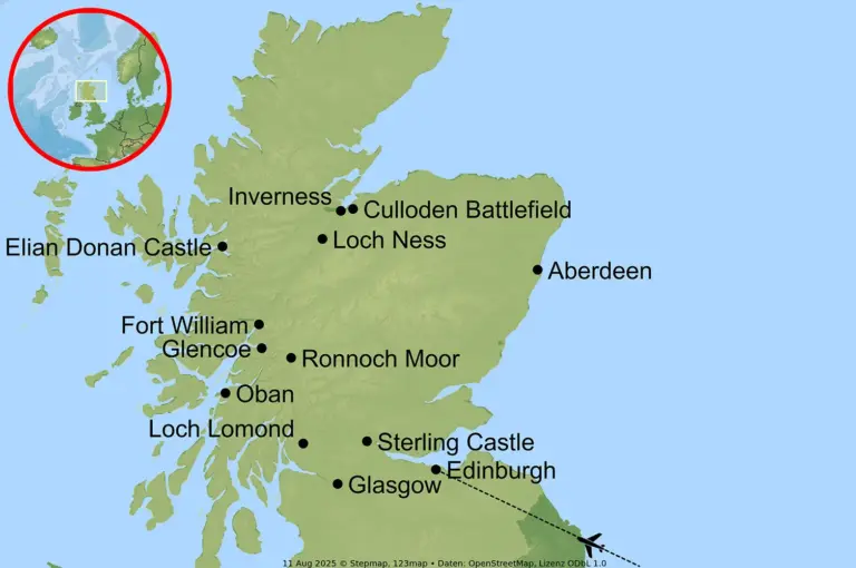 StepMap-Karte-Schottland