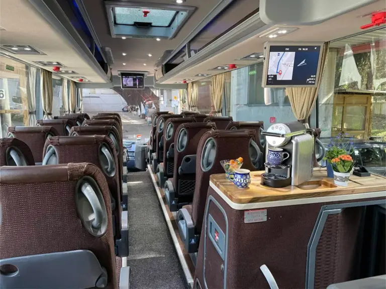 Richard Brandstetter Reisen T9-Bus von innen